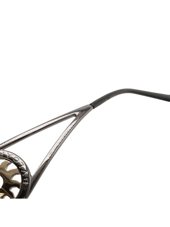Bvlgari Tondo Sun Sunglasses Eyewear Smoke Gradient Metal Frame Silver 657 220 main image 7